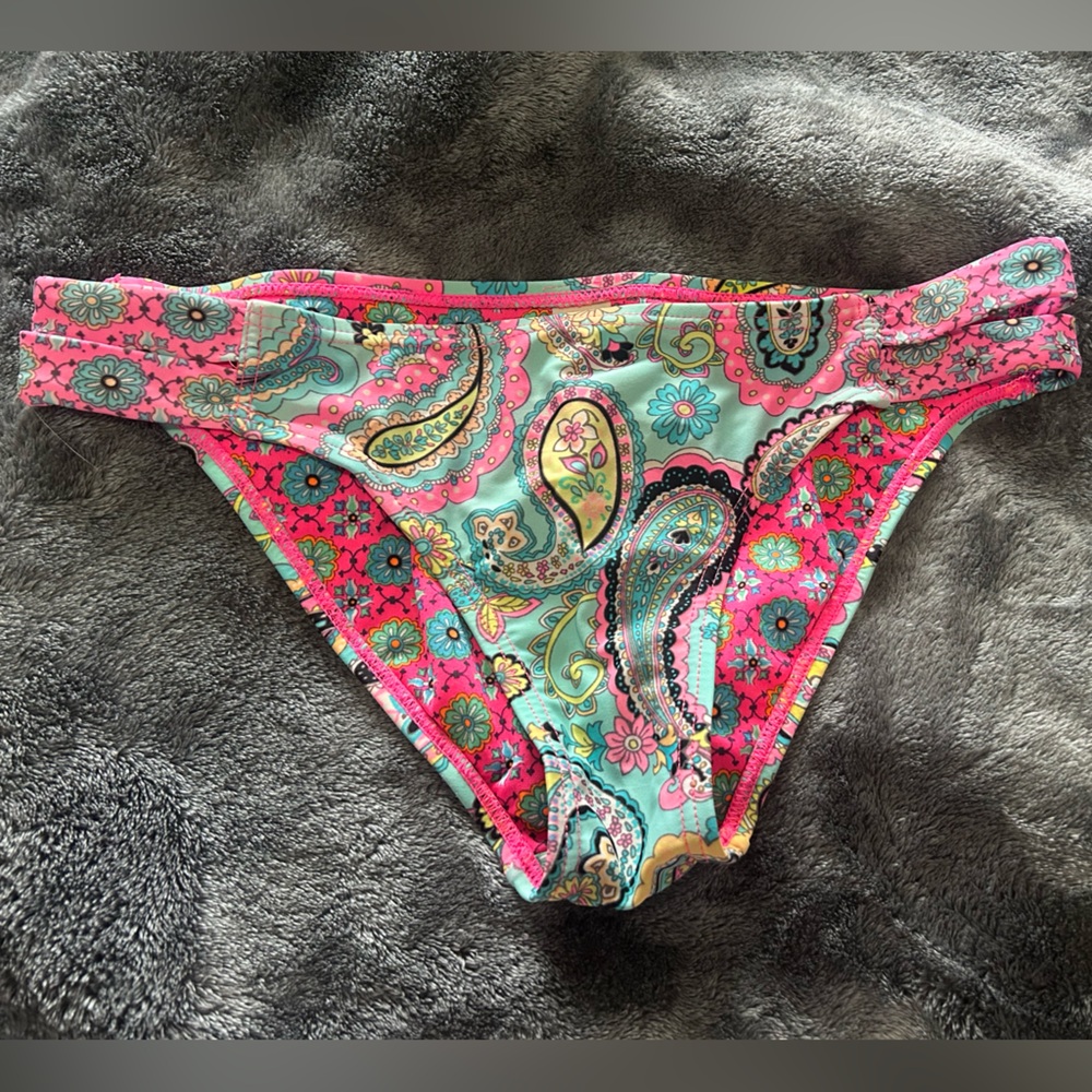 Arizona Jean Company Paisley Bikini Bottom